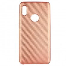 Чехол-бампер Карбон для Xiaomi Mi6X / MiA2 Розовый - купить на Floy.com.ua