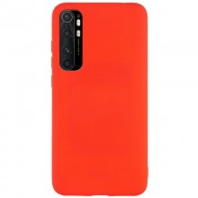 Силиконовый чехол Candy для Xiaomi Mi Note 10 Lite Красный - купить на Floy.com.ua
