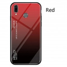 Чехол FASHION для Xiaomi Mi Play (градиент - ТПУ+пластик) Красный - купить на Floy.com.ua