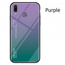 Чехол FASHION для Xiaomi Mi Play (градиент - ТПУ+пластик) Фиолетовый - купить на Floy.com.ua