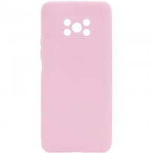 Силиконовый чехол Candy Full Camera для Xiaomi Poco X3 NFC / Poco X3 Pro Розовый - купить на Floy.com.ua