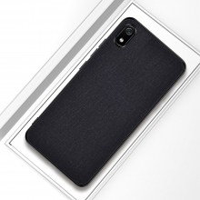 Тканевая накладка TopCase для Xiaomi Redmi 7A (ТПУ+ткань) Черный - купить на Floy.com.ua