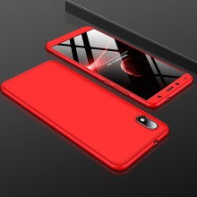 Чехол LikGus 360 для Redmi 7A - пластиковый Красный - купить на Floy.com.ua