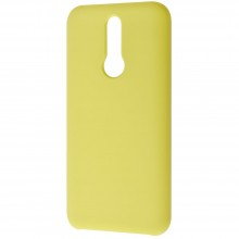 Чехол-бампер Silicone Cover (Wave) для Xiaomi Redmi 8 (3 SIDE) Желтый лайм - купить на Floy.com.ua