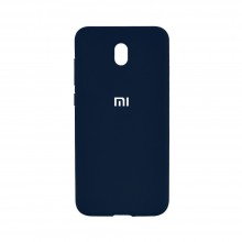 Чехол-бампер Silicone Cover (Original) для Xiaomi Redmi 8A Tемно-синий - купить на Floy.com.ua