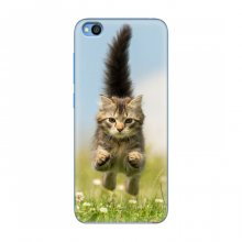 Чехлы с Котиками для Xiaomi Redmi Go (VPrint) Прыжок кота - купить на Floy.com.ua