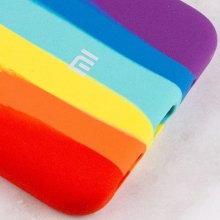 Чехол Silicone Cover Full Rainbow для Xiaomi Redmi Note 10 5G / Poco M3 Pro