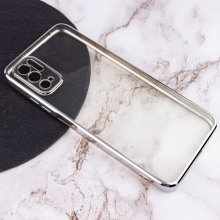 Прозрачный силиконовый чехол глянцевая окантовка Full Camera для Xiaomi Redmi Note 10 5G/Poco M3 Pro