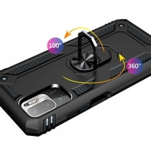 Ударопрочный чехол Serge Ring for Magnet для Xiaomi Redmi Note 10 5G / Poco M3 Pro - купить на Floy.com.ua