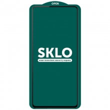 Защитное стекло SKLO 5D (full glue) для Xiaomi Redmi Note 10 5G / Poco M3 Pro