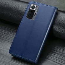 Кожаный чехол книжка GETMAN Gallant (PU) для Xiaomi Redmi Note 10 Pro / 10 Pro Max