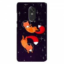 Чехол с печатью (Подарочные) для Xiaomi Redmi Note 4X (AlphaPrint) Лисы - купить на Floy.com.ua