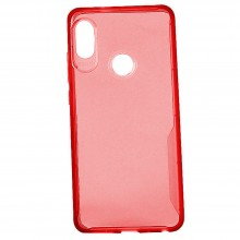 Чехол-бампер Miami FocusCase для Xiaomi Redmi Note 6 Pro (прозрачный) Красный - купить на Floy.com.ua