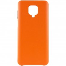 Кожаный чехол AHIMSA PU Leather Case (A) для Xiaomi Redmi Note 9s / Note 9 Pro / Note 9 Pro Max Оранжевый - купить на Floy.com.ua