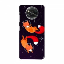 Чехол с печатью (Подарочные) для Xiaomi Redmi Note 9T (AlphaPrint) Лисы - купить на Floy.com.ua