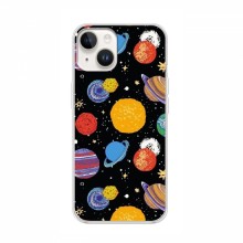 Космические Чехлы для iPhone 16 (VPrint) Рисованные планеты - купить на Floy.com.ua