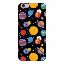 Космические Чехлы для iPhone 6 / 6s (VPrint) Рисованные планеты - купить на Floy.com.ua