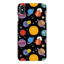 Космические Чехлы для iPhone Xs (VPrint) Рисованные планеты - купить на Floy.com.ua