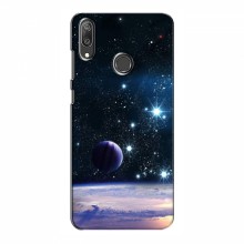 Космические Чехлы для Huawei Y7 2019 (VPrint) Космический вид - купить на Floy.com.ua