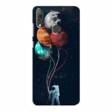 Космические Чехлы для Huawei Y7 2019 (VPrint) Планеты как шарики - купить на Floy.com.ua