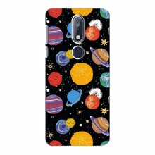 Космические Чехлы для Nokia 7.1 (VPrint) Рисованные планеты - купить на Floy.com.ua