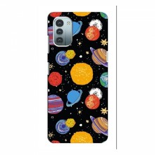 Космические Чехлы для Nokia G21 (VPrint) Рисованные планеты - купить на Floy.com.ua
