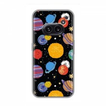 Космические Чехлы для Nothing Nothing Phone 2a (VPrint) Рисованные планеты - купить на Floy.com.ua