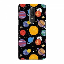 Космические Чехлы для OnePlus 6 (VPrint) Рисованные планеты - купить на Floy.com.ua