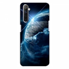 Космические Чехлы для RealMe 6 (VPrint) Земля с космоса - купить на Floy.com.ua