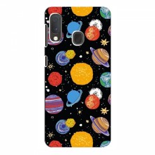 Космические Чехлы для Samsung Galaxy A20e (VPrint) Рисованные планеты - купить на Floy.com.ua