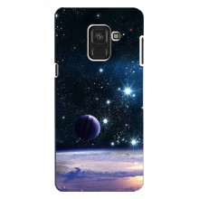 Космические Чехлы для Samsung A8, A8 2018, A530F (VPrint) Космический вид - купить на Floy.com.ua