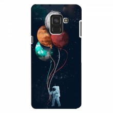 Космические Чехлы для Samsung A8, A8 2018, A530F (VPrint) Планеты как шарики - купить на Floy.com.ua