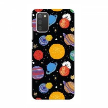 Космические Чехлы для Samsung Galaxy A02s (VPrint) Рисованные планеты - купить на Floy.com.ua