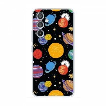 Космические Чехлы для Samsung Galaxy A05s (A-057F) (VPrint) Рисованные планеты - купить на Floy.com.ua