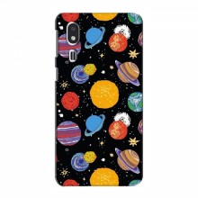 Космические Чехлы для Samsung Galaxy A2 Core (VPrint) Рисованные планеты - купить на Floy.com.ua