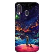 Космические Чехлы для Samsung Galaxy A40 2019 (A405F) (VPrint)