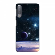 Космические Чехлы для Samsung A7-2018, A750 (VPrint) Космический вид - купить на Floy.com.ua