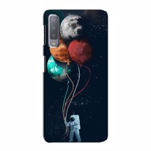 Космические Чехлы для Samsung A7-2018, A750 (VPrint) Планеты как шарики - купить на Floy.com.ua