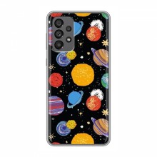 Космические Чехлы для Samsung Galaxy A73 (5G) (VPrint) Рисованные планеты - купить на Floy.com.ua