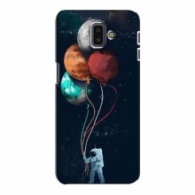 Космические Чехлы для Samsung J6 Plus, J6 Плюс 2018 (J610) (VPrint) Планеты как шарики - купить на Floy.com.ua