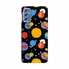 Космические Чехлы для Samsung Galaxy M52 5G (M526) (VPrint) Рисованные планеты - купить на Floy.com.ua