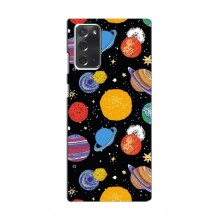 Космические Чехлы для Samsung Galaxy Note 20 (VPrint) Рисованные планеты - купить на Floy.com.ua