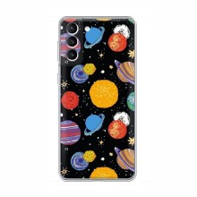 Космические Чехлы для Samsung Galaxy S22 (VPrint) Рисованные планеты - купить на Floy.com.ua