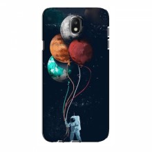 Космические Чехлы для Samsung J5 2017, J5 европейская версия (VPrint) Планеты как шарики - купить на Floy.com.ua