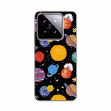 Космические Чехлы для Xiaomi 14 (VPrint) Рисованные планеты - купить на Floy.com.ua