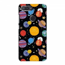 Космические Чехлы для Xiaomi Mi8 Lite (VPrint) Рисованные планеты - купить на Floy.com.ua