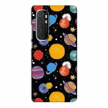 Космические Чехлы для Xiaomi Mi Note 10 Lite (VPrint) Рисованные планеты - купить на Floy.com.ua