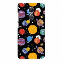 Космические Чехлы для Xiaomi Redmi 5 Plus (VPrint) Рисованные планеты - купить на Floy.com.ua