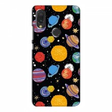 Космические Чехлы для Xiaomi Redmi 7 (VPrint) Рисованные планеты - купить на Floy.com.ua