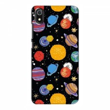 Космические Чехлы для Xiaomi Redmi 7A (VPrint) Рисованные планеты - купить на Floy.com.ua